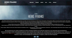 Desktop Screenshot of heike-franke.com
